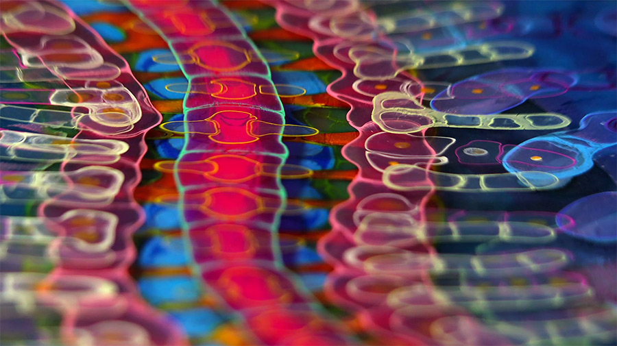 paint and resin exhibition